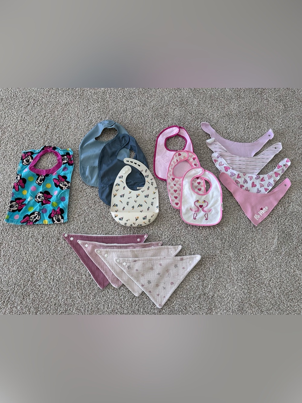 Baby Girl Bibs